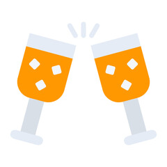 Sticker - Cheers Icon