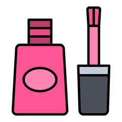 Sticker - Nail polish Icon