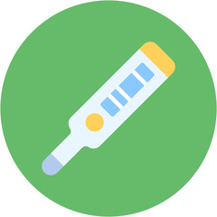 Canvas Print - Fever Thermometer icon vector image. Can be used for Infectious Diseases.