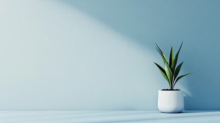Fototapete - Copy space with text overlay on a simple, minimalistic background