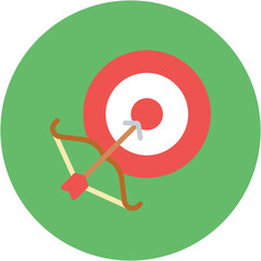 Sticker - Sports icon vector image. Can be used for Archery.