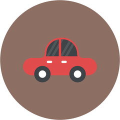 Poster - Car icon vector image. Can be used for Retro.