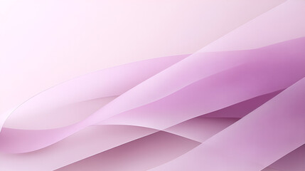 Aufkleber - Soft pink and lavender waves create a serene abstract backdrop in a minimalist setting