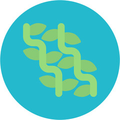 Poster - Vines icon vector image. Can be used for Rainforest.