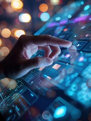 Poster - Touchscreen Interaction with User Interface Elements