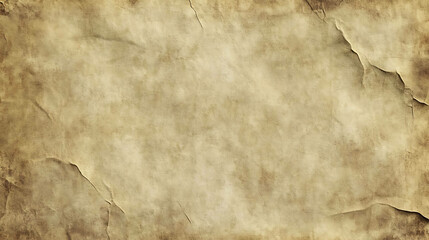 Wall Mural - A vintage, textured, brown paper background.