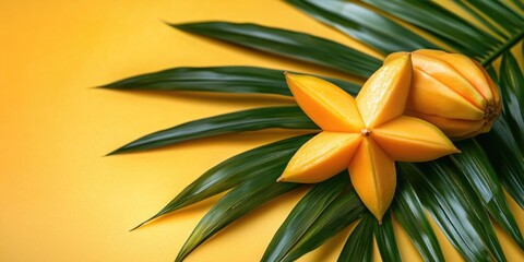 Fresh Fruits on Leaf