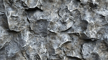 Wall Mural - A textured, weathered gray stone wall background.