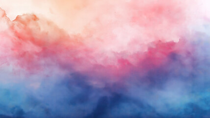 Poster - Abstract Watercolor Background Featuring Aesthetic Soft Gradients in Pastel Colors