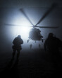 © Rajko - Soldiers waiting for helicopter extraction at night