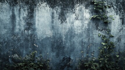 Poster - spooky concrete wall backdrop