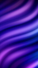 Poster - Abstract moving colorful lines in curved form. Animation. Colored pulsating wave lines with neon light create relaxing background