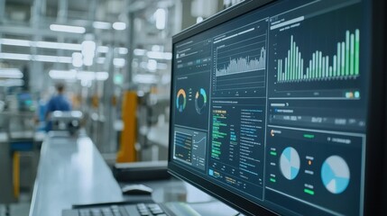 Poster - Data Analysis Dashboard in Manufacturing Environment