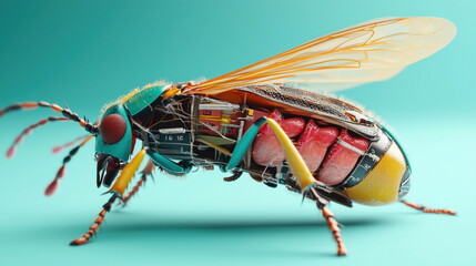Poster - Cybernetic Bee.