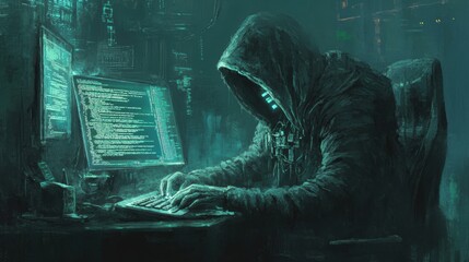Hacker in the Dark.