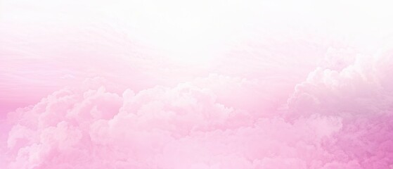 Wall Mural - Pink Clouds Abstract Sky