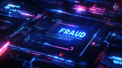 Digital Fraud Concept