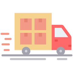 Sticker - Cargo Services Icon