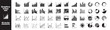 © Pavlo - Growing bar graph and pie icon set. Statistics and analytics vector icon. Bussines infographic illustration symbol