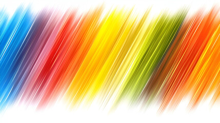 Aufkleber - Vibrant abstract artwork featuring diagonal streaks of various colors in a bright, energetic design
