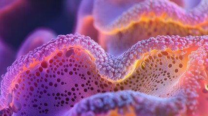 Colorful Coral Abstract