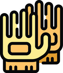 Poster - Providing safety and grip, work gloves are essential for various tasks, ensuring hand protection and enhancing worker efficiency