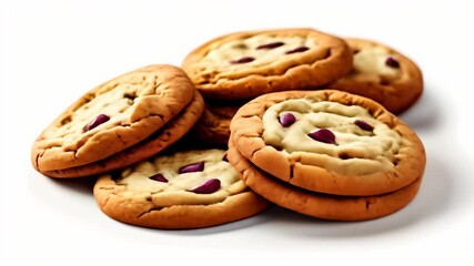 Wall Mural -  Deliciously baked cookies with a sweet smile