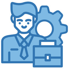 Sticker - Businessman Icon