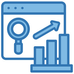 Canvas Print - Analytics Icon