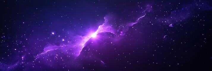 brilliant purple space backdrop that is artistic