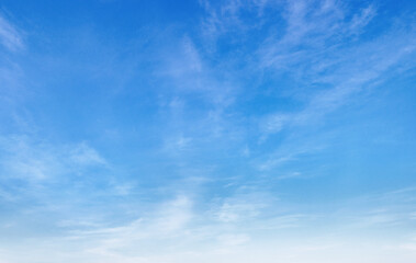 Wall Mural - the sky is blue and clear with no clouds