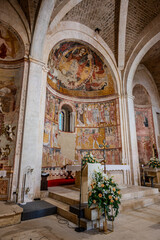 Castel Castagna, Teramo. The church of Santa Maria di Ronzano