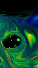 Poster - Close up of colorful gradient background of oil paint surface, art concept. Stock footage. Beautiful miround.xed colorful paints, creative background.