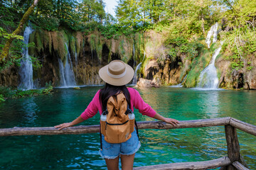 Discovering the enchanting beauty of Plitvice Lakes in Croatia during a summer adventure