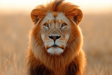 Poster - portrait of a lion
