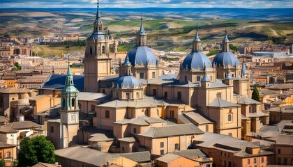 Wall Mural - Stunning architecture of Iglesia de Santo Tomé in Toledo with intricate details and historical significance