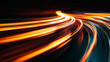 © Kiara - Lighttrails in the dark, Generative AI