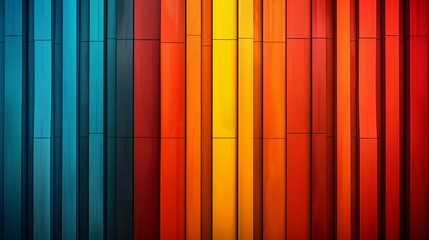 Poster - High-resolution photo of vertical stripes in bold primary colors with uniform width and spacing creating a vibrant and energetic texture perfect for modern designs. high resolution Illustration, in