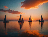 sailboat on the sea