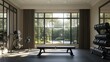 © Naturalis - Luxurious Home Gym with Scenic Outdoor View