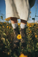 Sticker - Bohemian Style: Embracing Nature in Comfortable Footwear