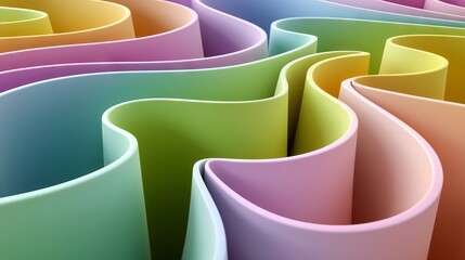 Aufkleber - Abstract background with a colorful design template.