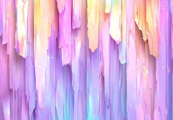 Poster - illustration with neon lines and fading grunge seamless geometric style