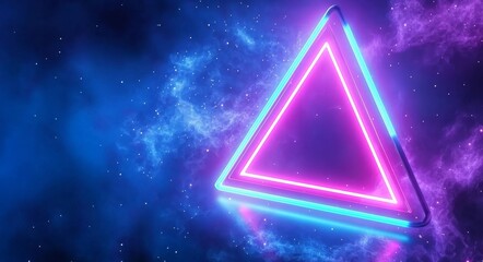 Wall Mural - abstract space background, comet burning, laser passing through a stone, bright colors