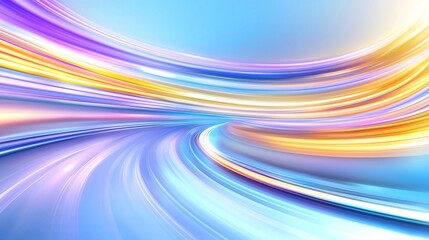 Wall Mural - holiday background with blurred rays and sparkles. stunning blue and rose light effect. digital frac