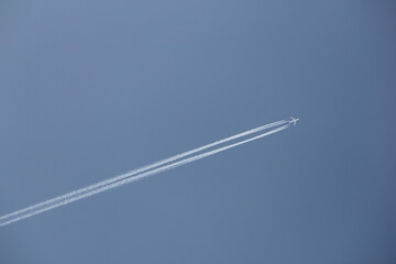 airplane in the sky