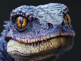 Sticker - Close Up of a Velociraptor's Face