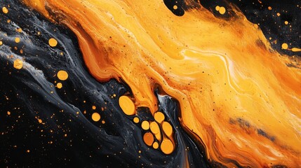 Sticker - Abstract Fluid Art