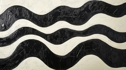 Poster - Abstract Wave Pattern