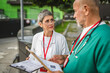 © Miljan Živković - Two doctors discuss about patient results and look for a solution